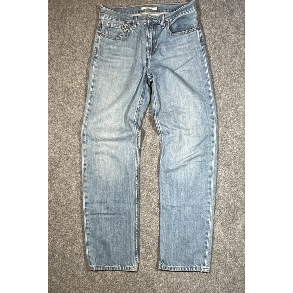 Levi's Low Pro Straight‎ Jeans Womens 27 Light Blue Denim Casual 90s Style